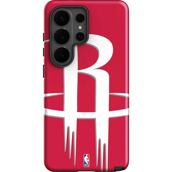 NBA Houston Rockets Large Logo Galaxy S26 Ultra Impact Case