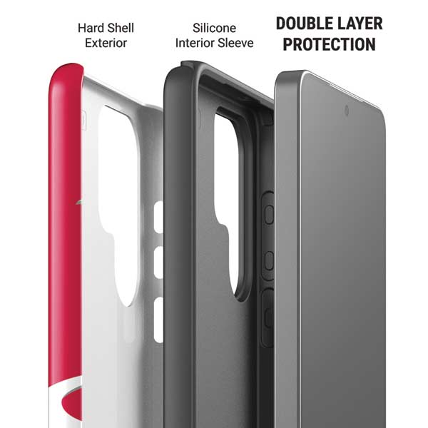 NBA Houston Rockets Large Logo Galaxy S26 Ultra Impact Case