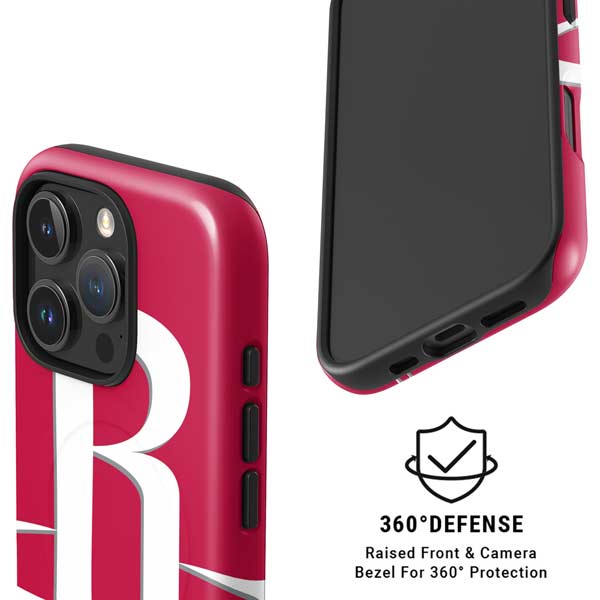 NBA Houston Rockets Large Logo iPhone 16 Pro Magsafe Impact Case