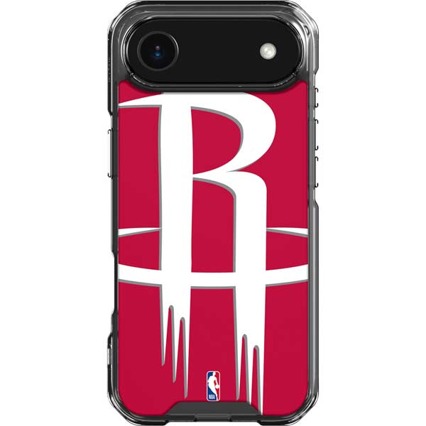 NBA Houston Rockets Large Logo iPhone 17 Air Clear Case
