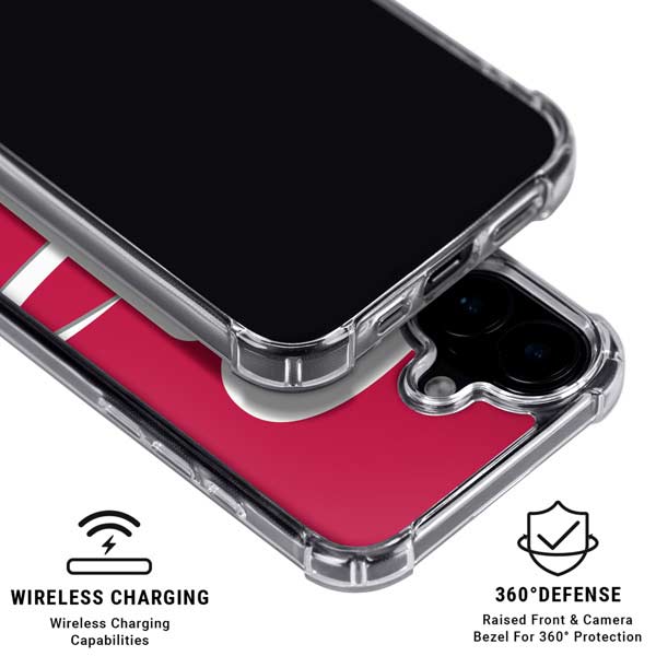 NBA Houston Rockets Large Logo iPhone 17 MagSafe Case