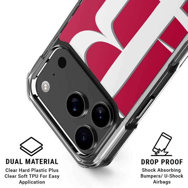 NBA Houston Rockets Large Logo iPhone 17 Pro MagSafe Case