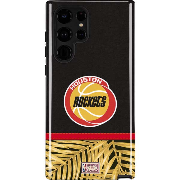 NBA Houston Rockets Retro Palms Galaxy Cases