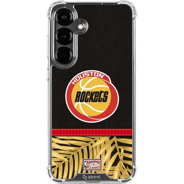 NBA Houston Rockets Retro Palms Galaxy S26 Plus Clear Case
