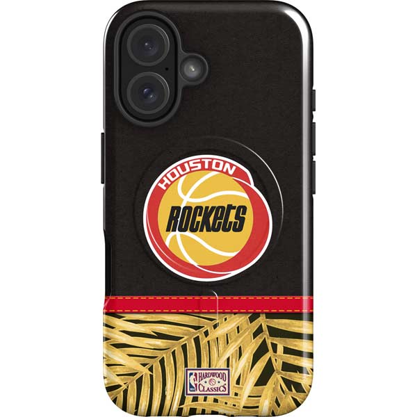 NBA Houston Rockets Retro Palms iPhone 16 Plus Magsafe Impact Case