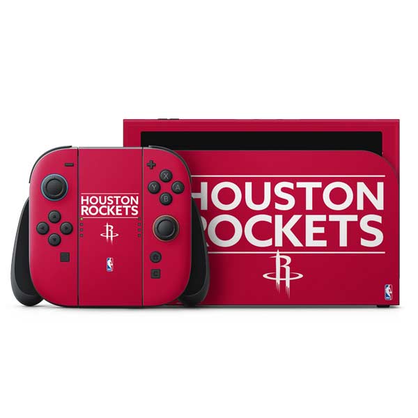 NBA Houston Rockets Standard - Red Nintendo Skins