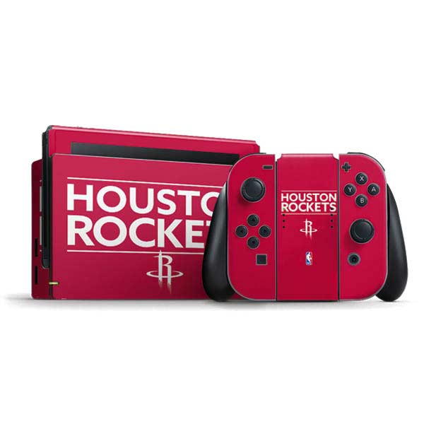NBA Houston Rockets Standard - Red Nintendo Skins