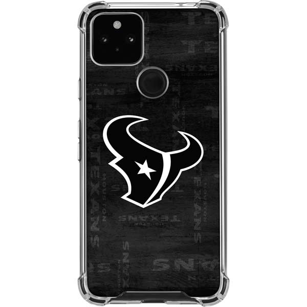 NFL Houston Texans Black & White Pixel Cases