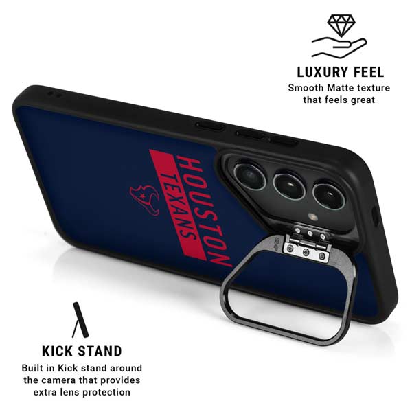 NFL Houston Texans Blue Performance Series Galaxy S26 Plus Kickstand Case