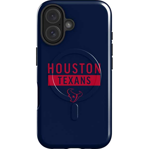 NFL Houston Texans Blue Performance Series iPhone 16 Magsafe Impact Case