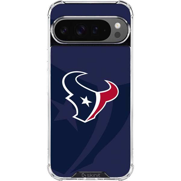 NFL Houston Texans Double Vision Google Pixel 10 Pro Clear Case