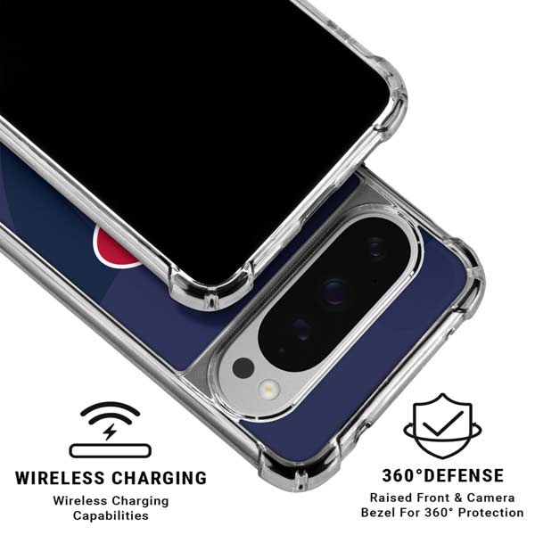 NFL Houston Texans Double Vision Google Pixel 10 Pro Clear Case
