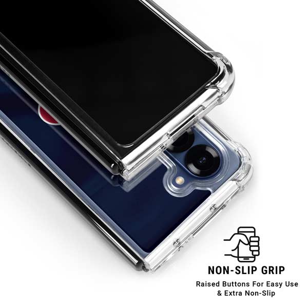 NFL Houston Texans Galaxy Z Fold7 Clear Case