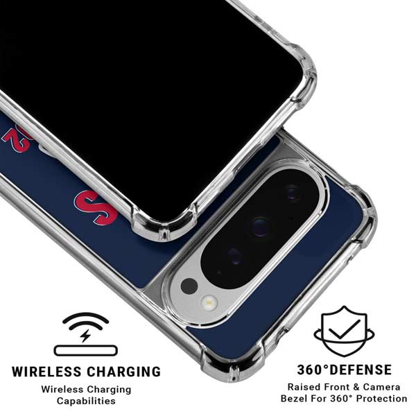 NFL Houston Texans Helmet Google Pixel 10 Pro Clear Case