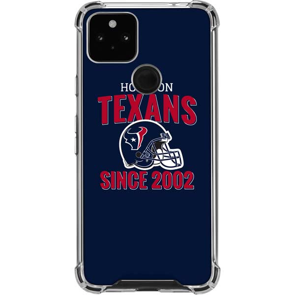 NFL Houston Texans Helmet Pixel Cases
