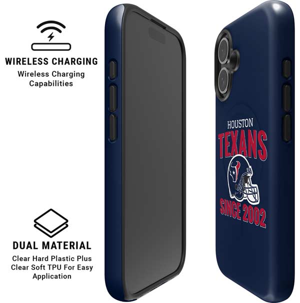 NFL Houston Texans Helmet iPhone 16 Magsafe Impact Case