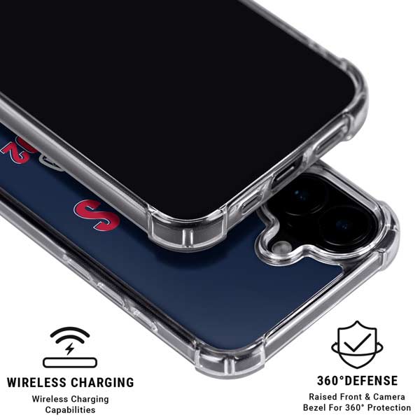 NFL Houston Texans Helmet iPhone 17 Clear Case