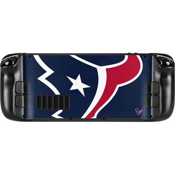 Houston Texans Large Logo Steam Deck Handheld Gaming Computer Skin – Skinit