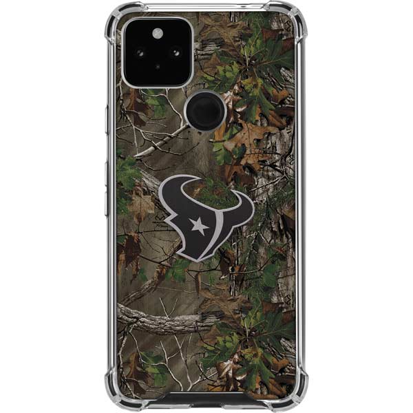 NFL Houston Texans Realtree Xtra Green Camo Pixel Cases