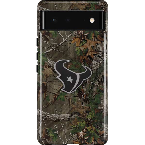 NFL Houston Texans Realtree Xtra Green Camo Pixel Cases
