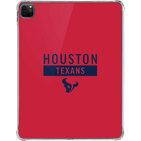 NFL Houston Texans Red Performance Series iPad Pro 11in (2024) Clear Case