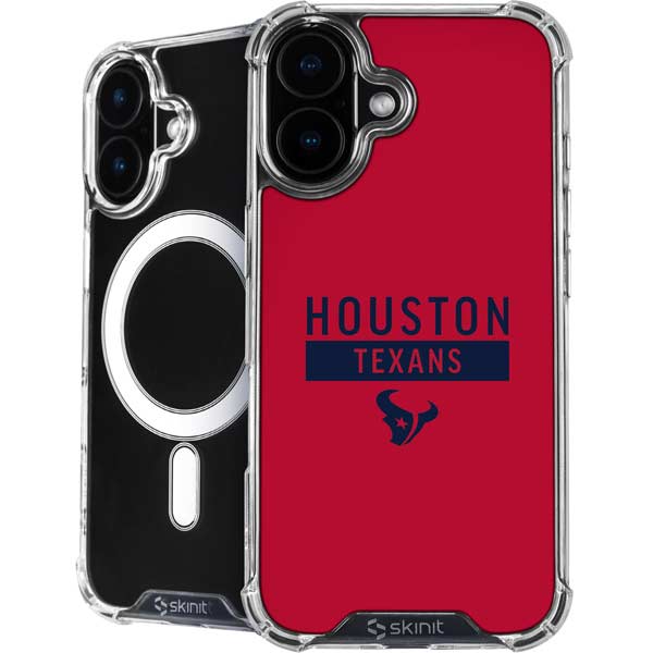 NFL Houston Texans Red Performance Series iPhone 16 MagSafe Case