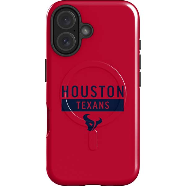 NFL Houston Texans Red Performance Series iPhone 16 Magsafe Impact Case
