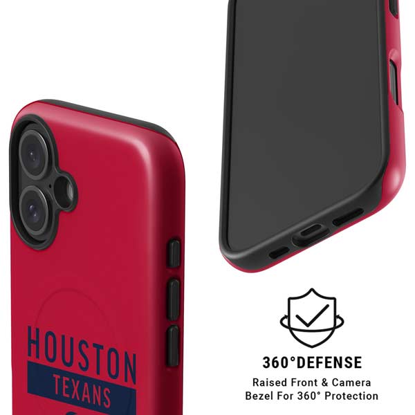 NFL Houston Texans Red Performance Series iPhone 16 Magsafe Impact Case