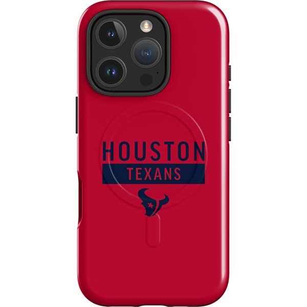 NFL Houston Texans Red Performance Series iPhone 16 Pro Max Magsafe Impact Case