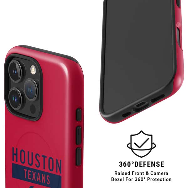 NFL Houston Texans Red Performance Series iPhone 16 Pro Max Magsafe Impact Case