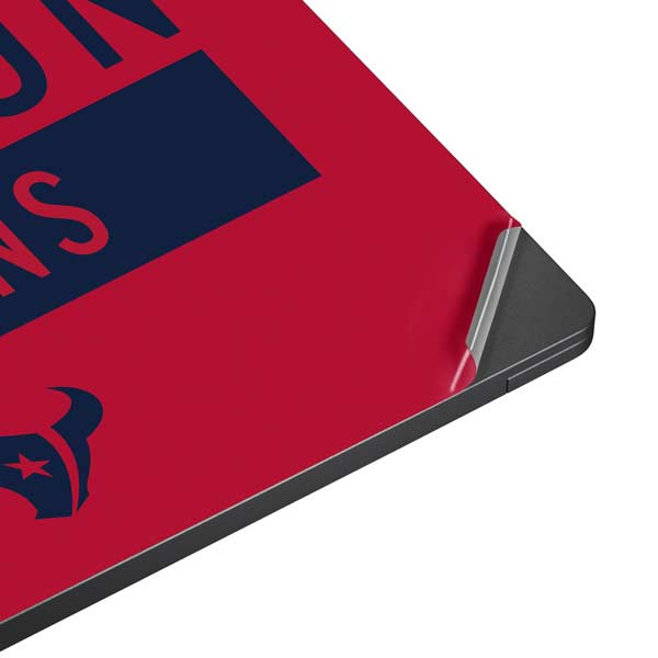 NFL Houston Texans Red Performance Series Surface Laptop 7 13.8in Skin