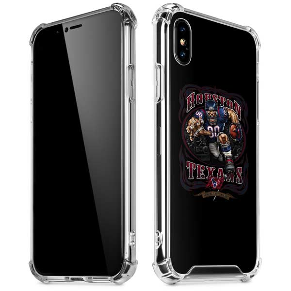 Liquid Blue NFL Houston Texans Running Back iPhone X/XS Clear Case