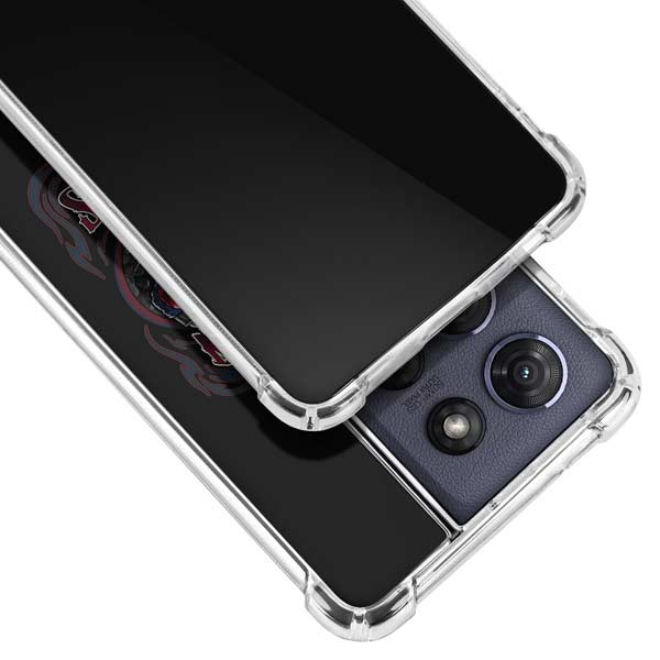 Liquid Blue NFL Houston Texans Running Back Moto G Power 5G (2025) Clear Case
