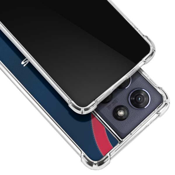 NFL Houston Texans Team Jersey Moto G Stylus 5G (2025) Clear Case