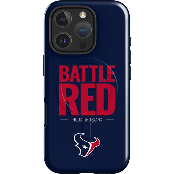 NFL Houston Texans Team Motto iPhone 16 Pro Magsafe Impact Case