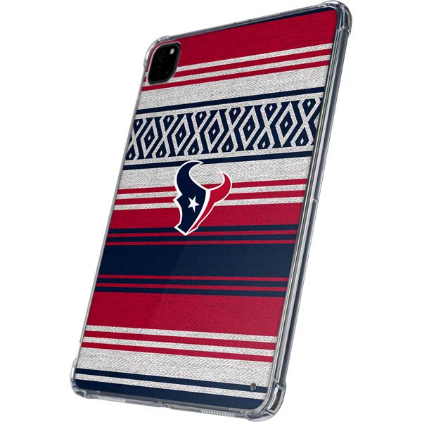 NFL Houston Texans Trailblazer iPad Pro 11in (2024) Clear Case