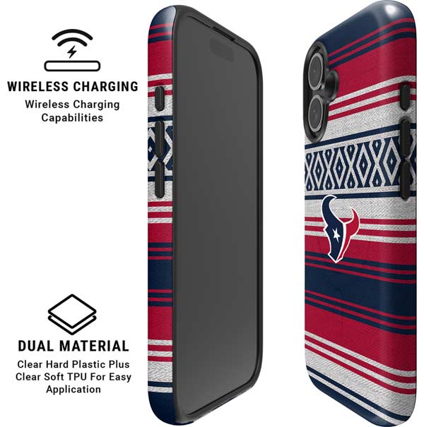 NFL Houston Texans Trailblazer iPhone 16 Plus Magsafe Impact Case