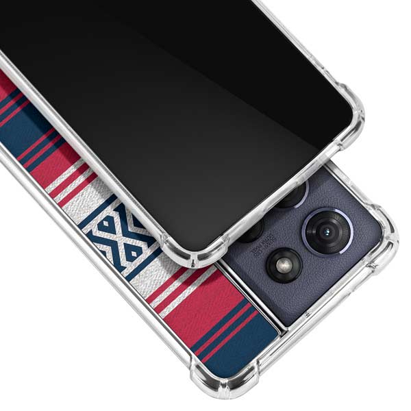 NFL Houston Texans Trailblazer Moto G 5G (2025) Clear Case
