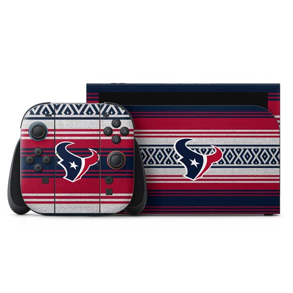 NFL Houston Texans Trailblazer Nintendo Switch 2 (2025) with Joy-Con Skin