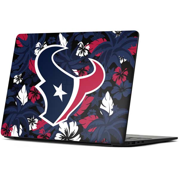 NFL Houston Texans Tropical Print Surface Laptop 7 13.8in Skin