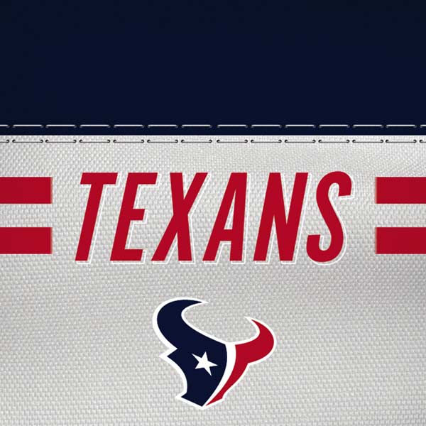 NFL Houston Texans White Striped iPhone XS Pro Case