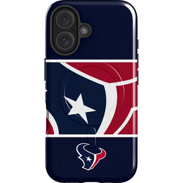 NFL Houston Texans Zone Block iPhone 16 Magsafe Impact Case