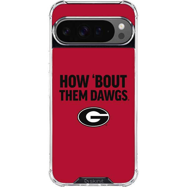 University of Georgia How Bout Them Dawgs Google Pixel 10 Pro Clear Case