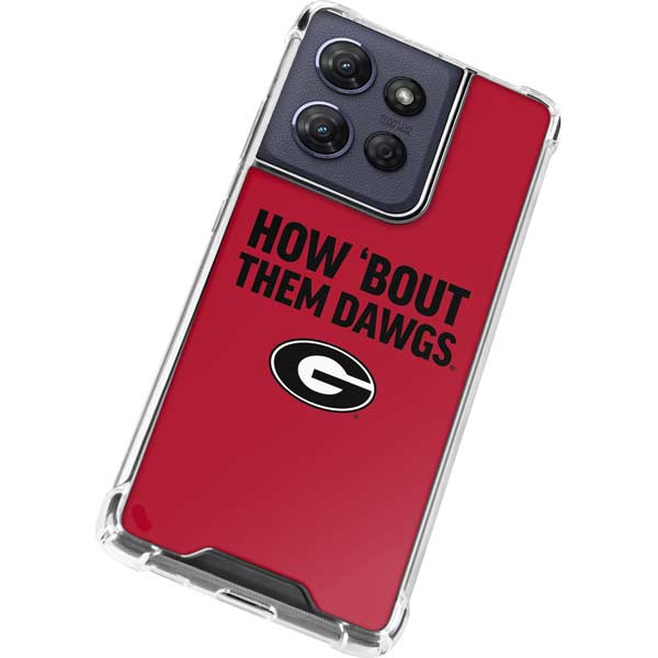 University of Georgia How Bout Them Dawgs Moto G Power 5G (2025) Clear Case