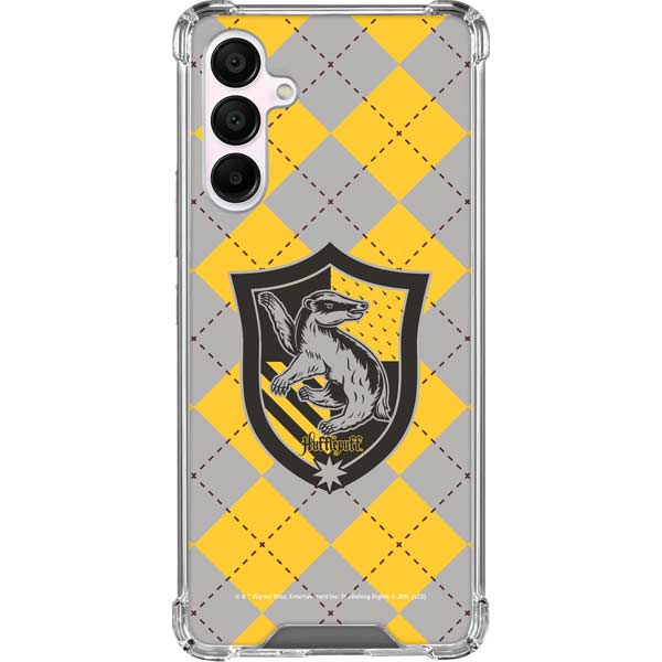 Wizarding World Harry Potter Hufflepuff Crest Galaxy A16 5G Clear Case