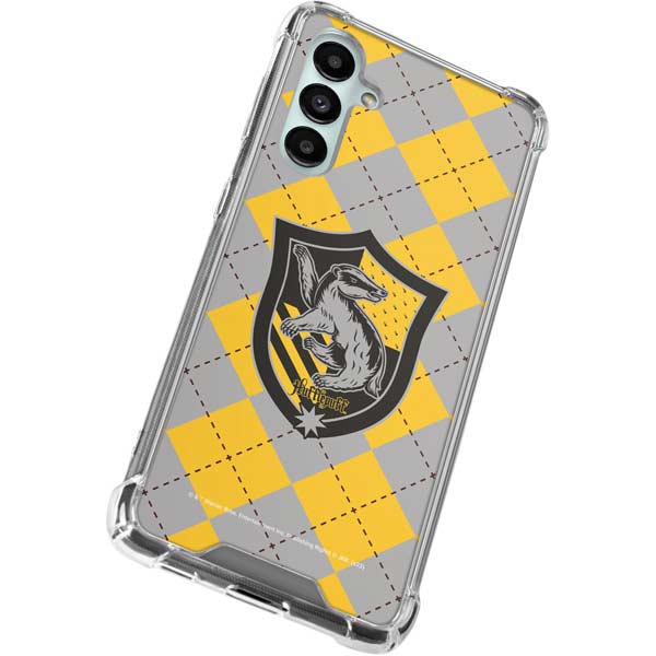 Wizarding World Harry Potter Hufflepuff Crest Galaxy A16 5G Clear Case