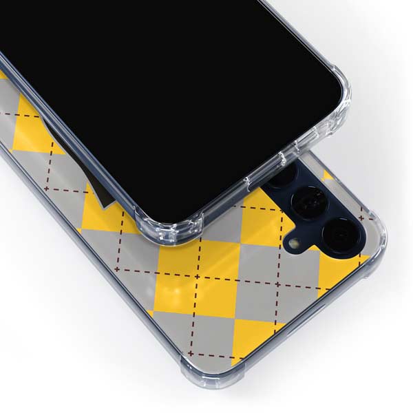 Wizarding World Harry Potter Hufflepuff Crest Galaxy A35 5G Clear Case