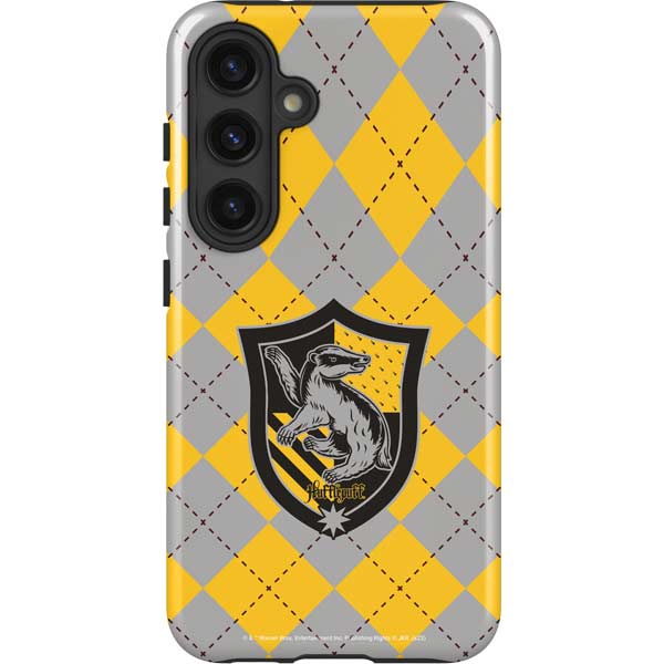 Wizarding World Harry Potter Hufflepuff Crest Galaxy S25 Plus Impact Case