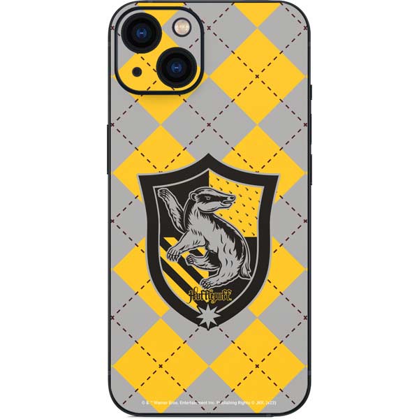Wizarding World Harry Potter Hufflepuff Crest iPhone 15 Skin