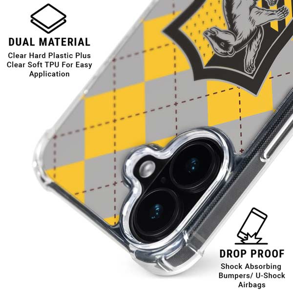 Wizarding World Harry Potter Hufflepuff Crest iPhone 16 MagSafe Case